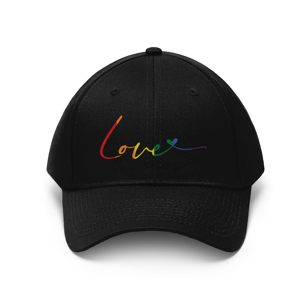 Love Unisex Twill Hat