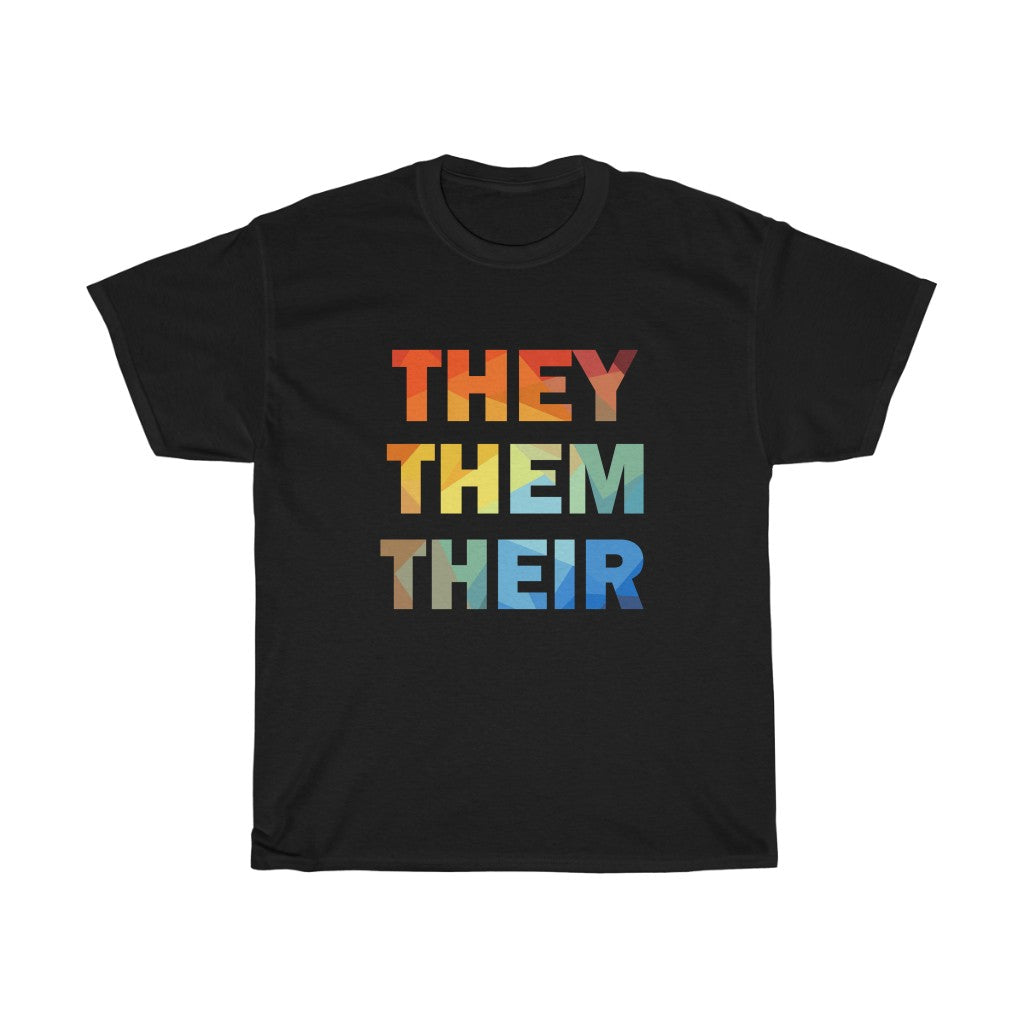 They Them Their Short-Sleeve Unisex T-Shirt