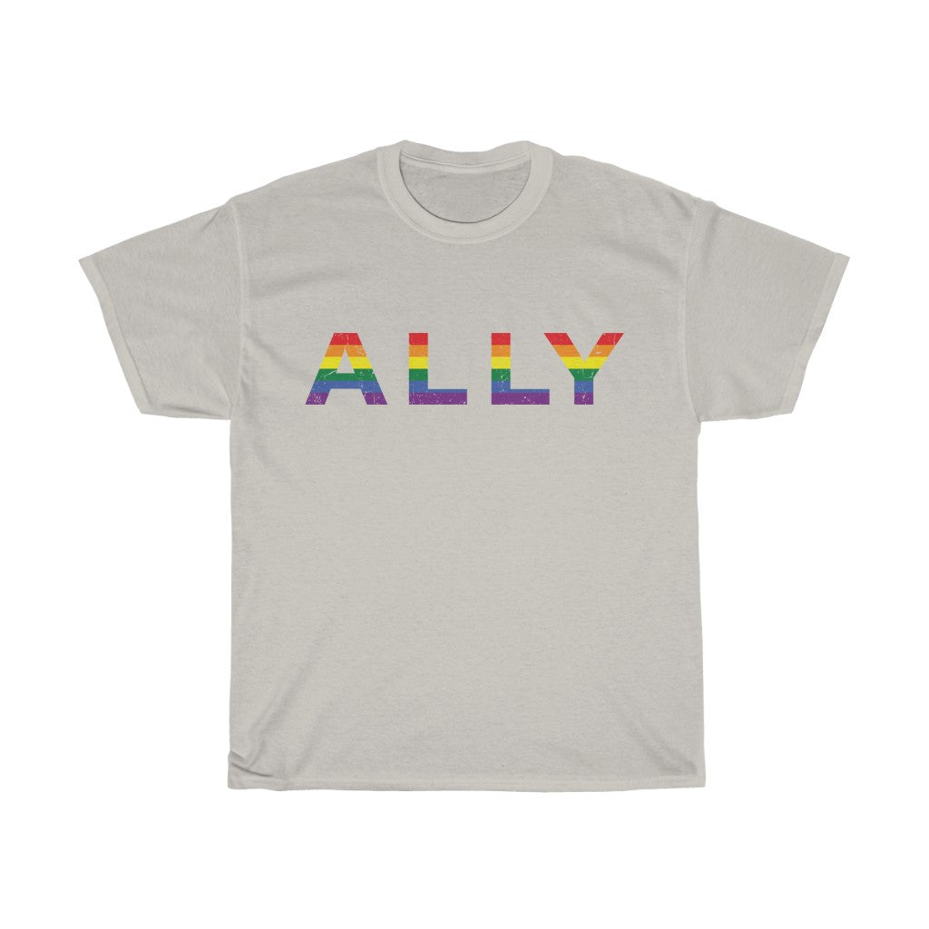 Rainbow "Ally" Short-Sleeve Unisex T-Shirt