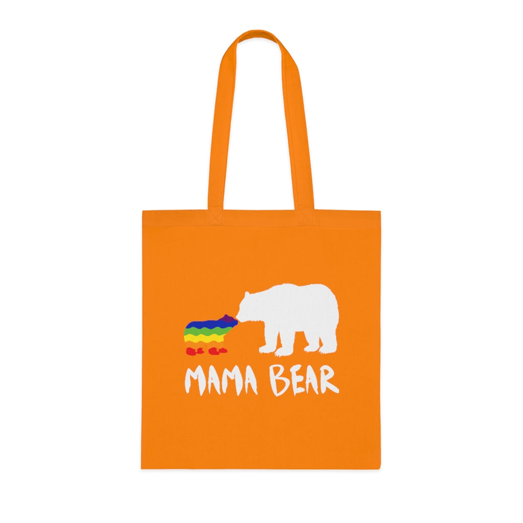 Mama Bear Cotton Tote Bag