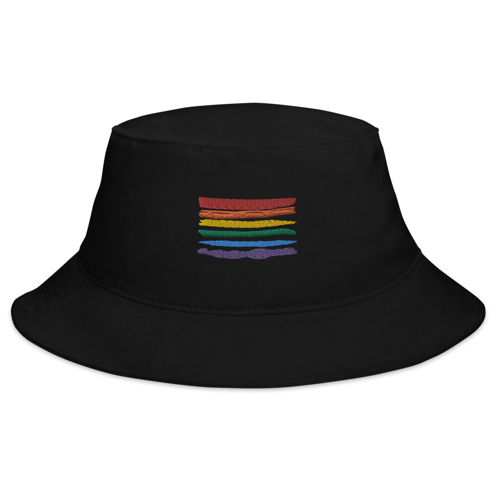 Pride Stripes Bucket Hat