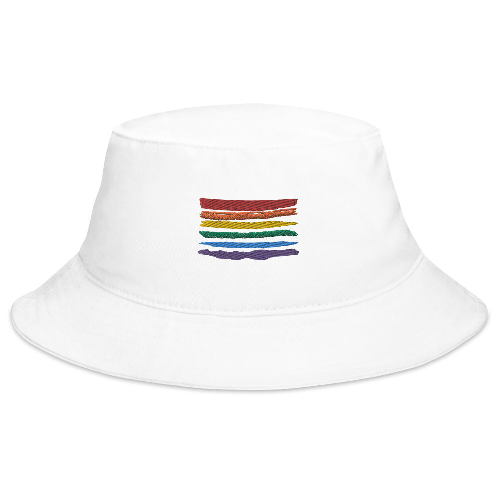 Pride Stripes Bucket Hat