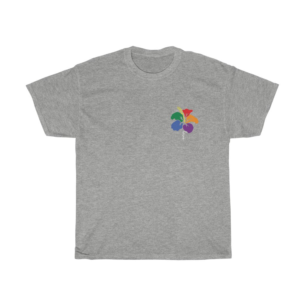 "Love is Love" Flower Stem Short-Sleeve Unisex T-Shirt