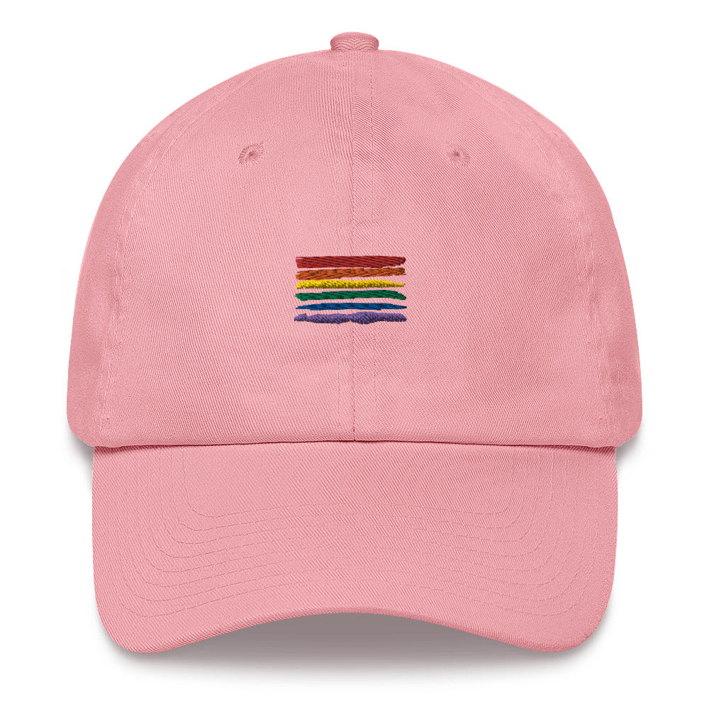 Pride Stripes Dad Hat