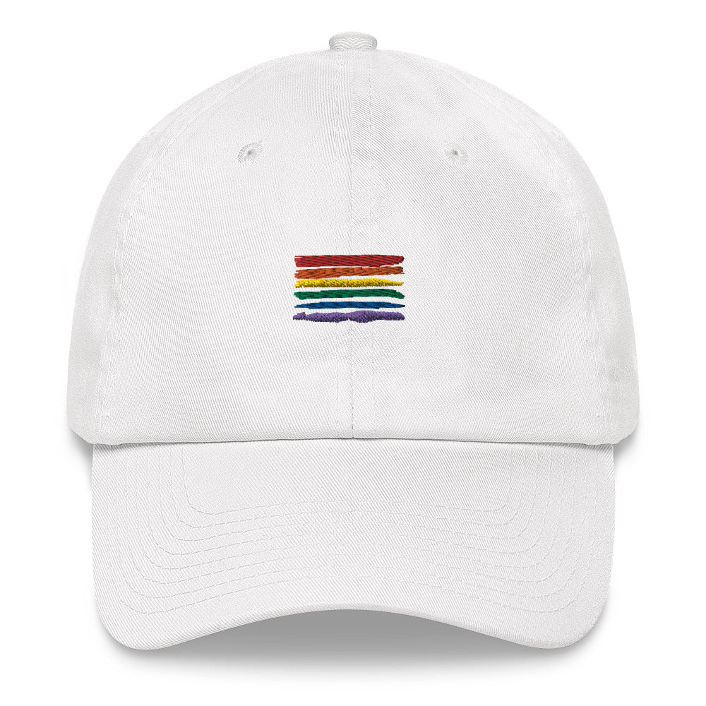 Pride Stripes Dad Hat