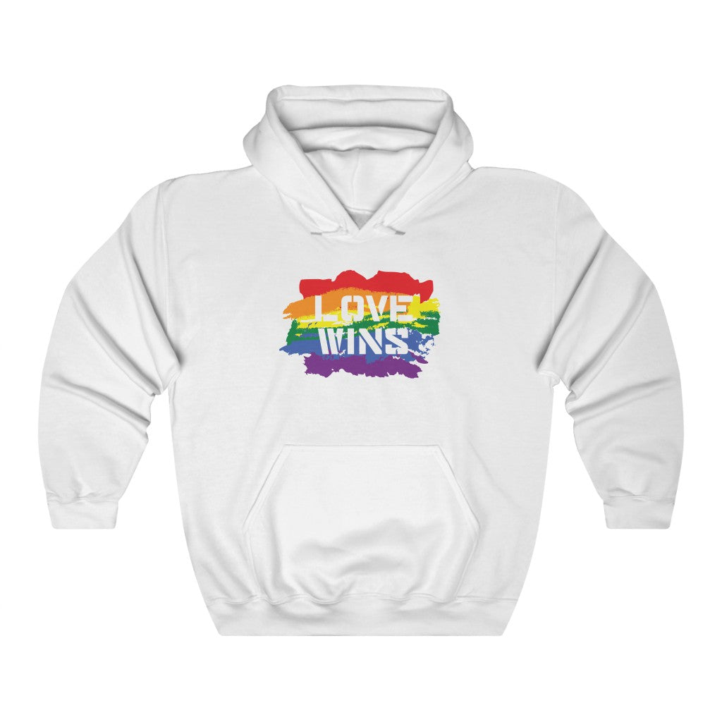 Rainbow "Love Wins" Unisex Hoodie