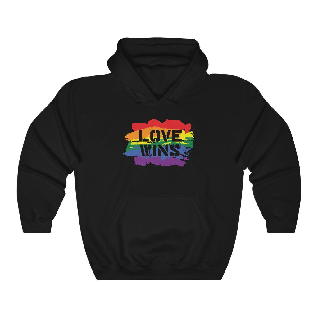 Rainbow "Love Wins" Unisex Hoodie